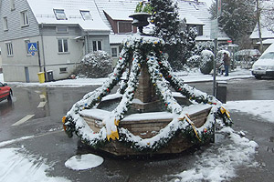 Einweihung des Osterbrunnens 2013